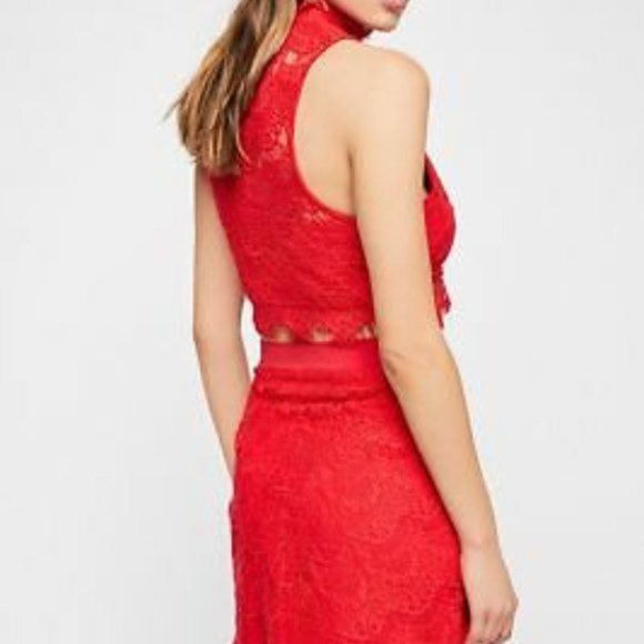 NWT Free People Sabina Lace 2-Piece Dress Set - Picture 2 of 7